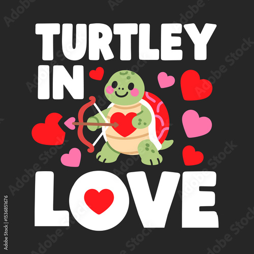 Adorable Cupid Turtle 