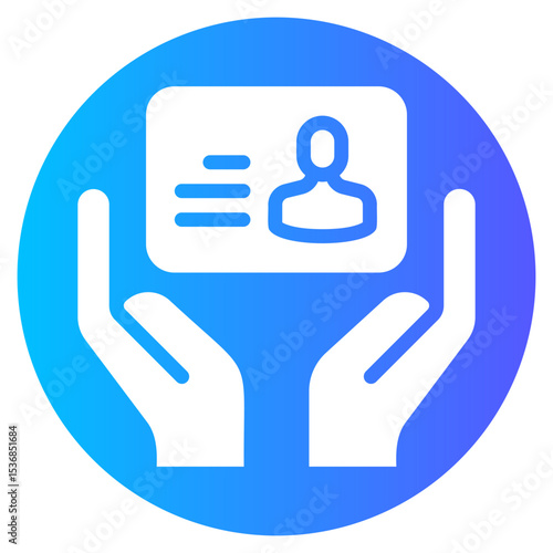 give card gradient icon