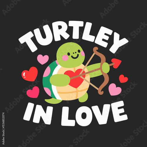 Adorable Cupid Turtle 