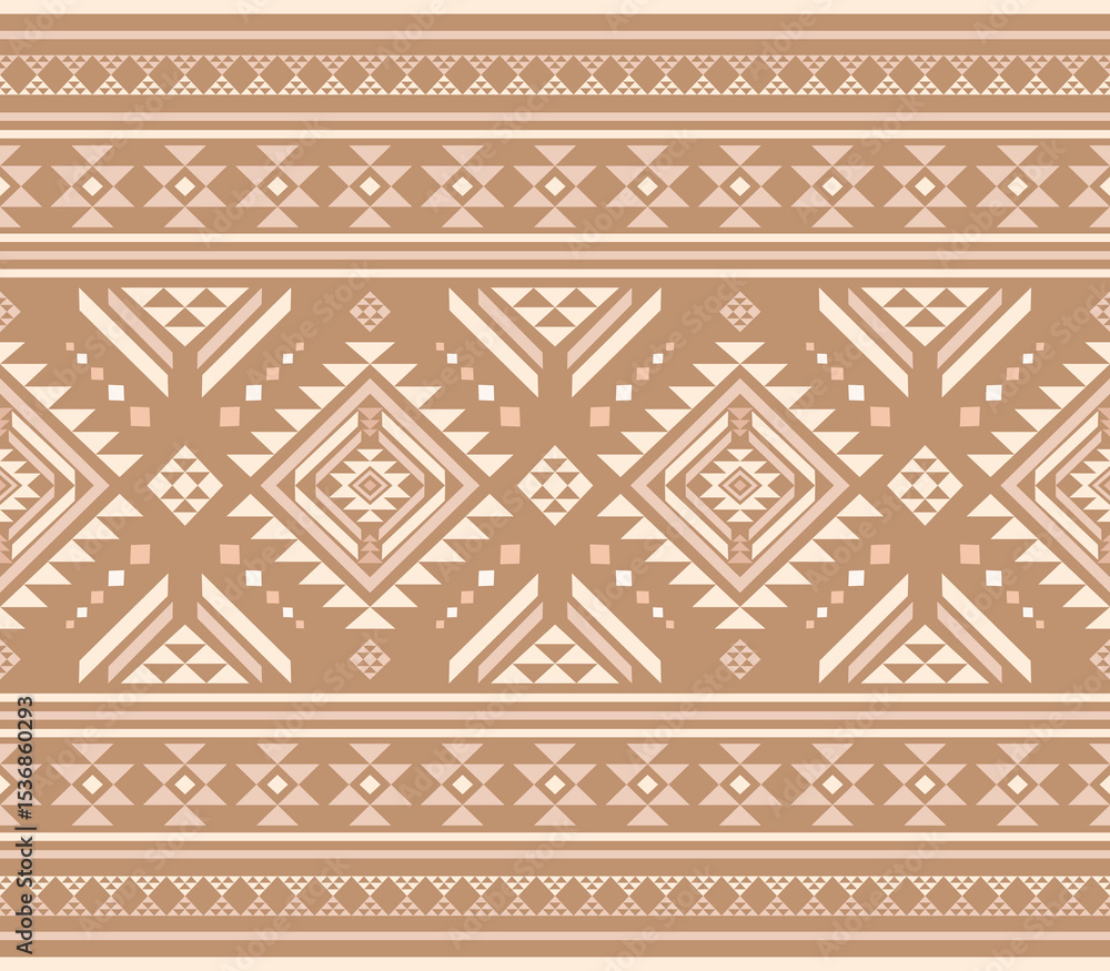 Southwest Native seamless pattern ethnic tribal Aztec geometric Navajo Native American fabric colorful design vector for textile print Southwest Native seamless pattern ethnic tribal Aztec geometric Navajo Native American fabric colorful design vector for textile print