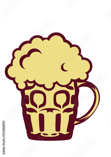 Biere dessin alcool icone boisson