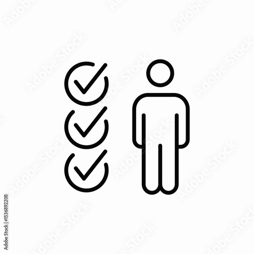 duty checklist icon sign vector