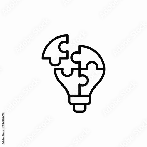 innovatove idea icon sign vector