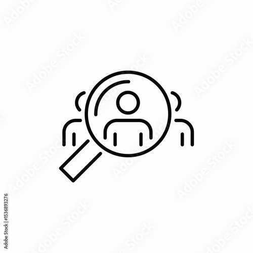specified search icon sign vector