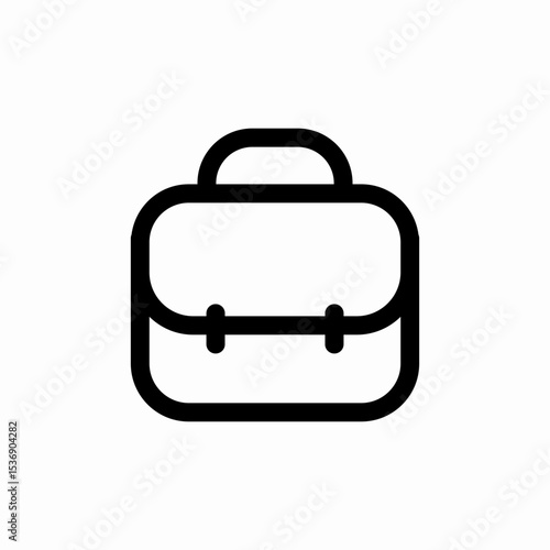 office employment icon sign vector