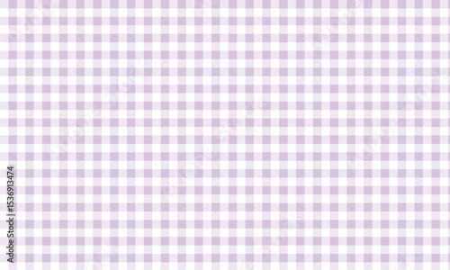 Light purple gingham pattern with white checks, offering a soft, clean, and minimalist textile design. Ideal for backgrounds, fabrics, wrapping paper, or digital creative projects.