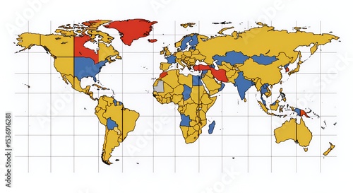 Global Political Map: A Visual Representation of Worldwide Regions