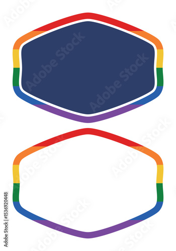 Pride Month in June. LGBTQ+. Lesbian Gay Bisexual Transgender. Celebrated annual. LGBT flag. Rainbow love concept. Human rights and tolerance. Poster, card, banner and background. Vector illustration