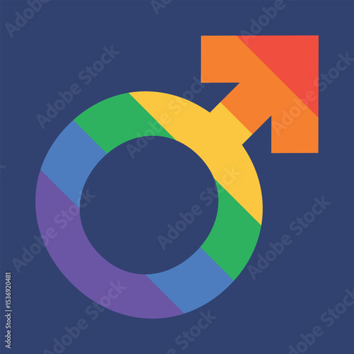 Pride Month in June. LGBTQ+. Lesbian Gay Bisexual Transgender. Celebrated annual. LGBT flag. Rainbow love concept. Human rights and tolerance. Poster, card, banner and background. Vector illustration