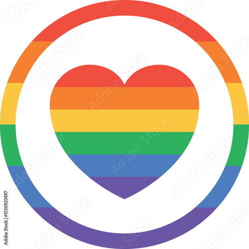 Pride Month in June. LGBTQ+. Lesbian Gay Bisexual Transgender. Celebrated annual. LGBT flag. Rainbow love concept. Human rights and tolerance. Poster, card, banner and background. Vector illustration