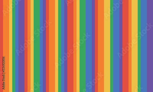Pride Month in June. LGBTQ+. Lesbian Gay Bisexual Transgender. Celebrated annual. LGBT flag. Rainbow love concept. Human rights and tolerance. Poster, card, banner and background. Vector illustration