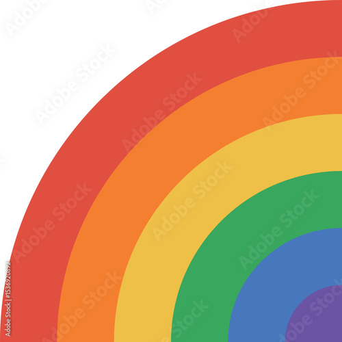 Pride Month in June. LGBTQ+. Lesbian Gay Bisexual Transgender. Celebrated annual. LGBT flag. Rainbow love concept. Human rights and tolerance. Poster, card, banner and background. Vector illustration