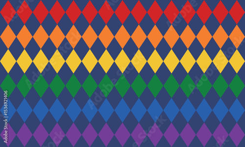 Pride Month in June. LGBTQ+. Lesbian Gay Bisexual Transgender. Celebrated annual. LGBT flag. Rainbow love concept. Human rights and tolerance. Poster, card, banner and background. Vector illustration