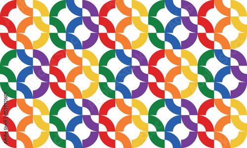 Pride Month in June. LGBTQ+. Lesbian Gay Bisexual Transgender. Celebrated annual. LGBT flag. Rainbow love concept. Human rights and tolerance. Poster, card, banner and background. Vector illustration