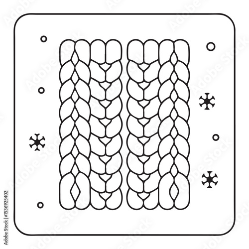 Comfy patterns coloring pages, comfy coloring book, bold and easy coloring pages, coloring book, line art, illustration, victor, black and white