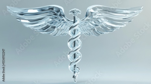 Ice-like medical symbol