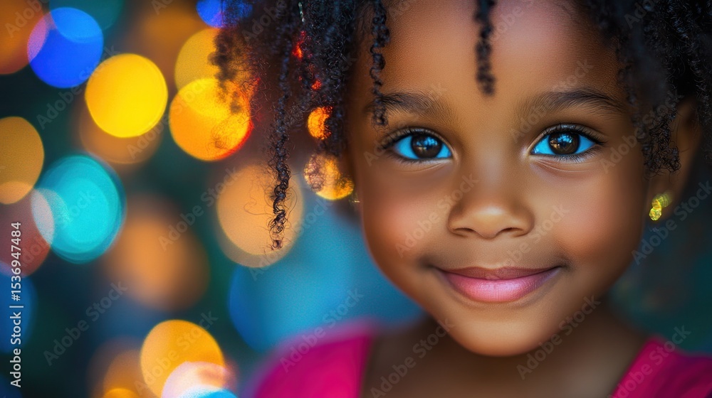 Portrait of a smiling young girl Portrait of a smiling young girl