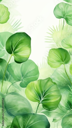 Green summer leaves plant leaf backgrounds.