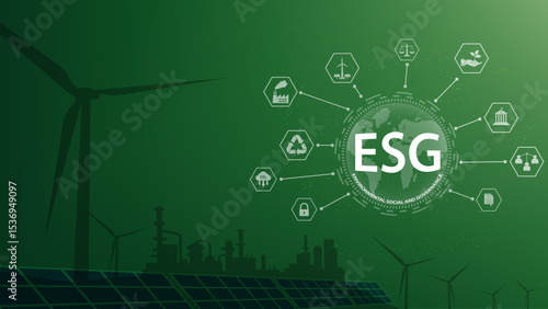 ESG, sustainability, environment, social, governance, renewable energy, and green technology