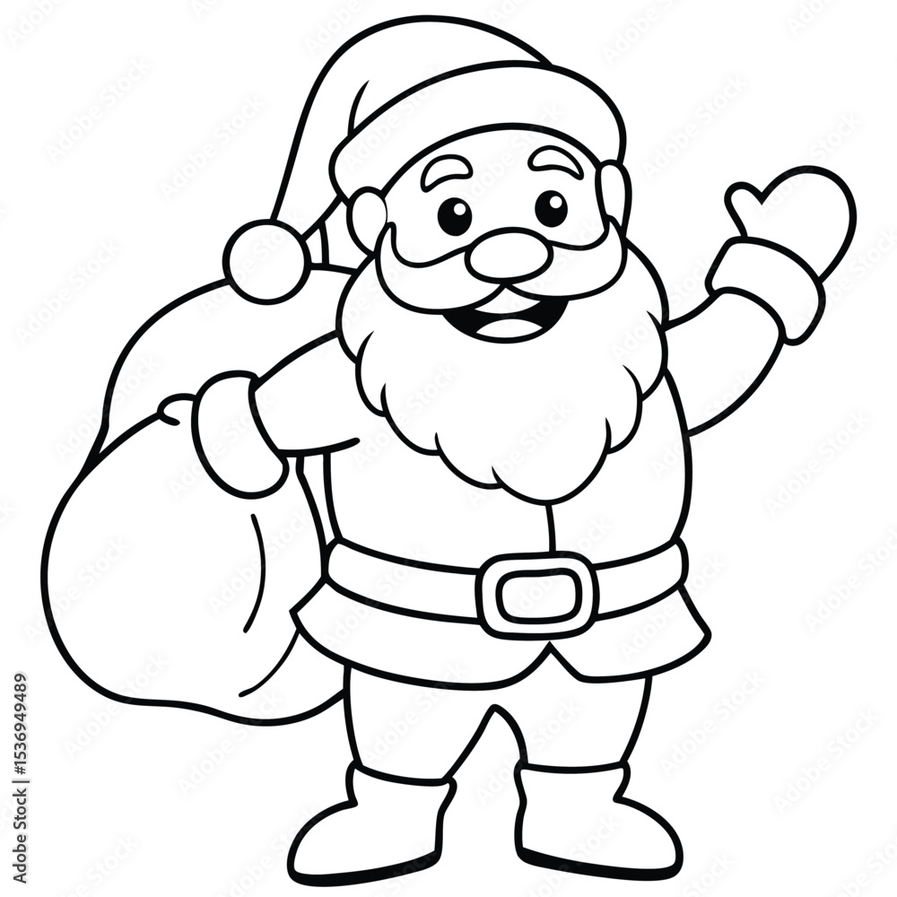 cartoon santa claus cartoon santa claus