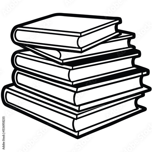 stack of books