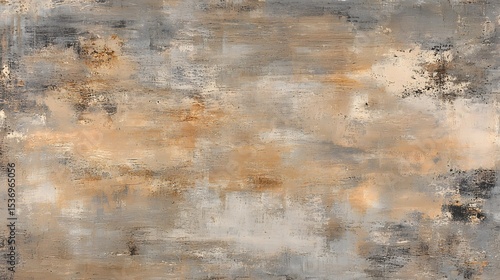 Abstract Beige Gray Brown Grunge Texture Background
