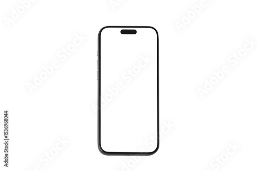 Smartphone Transparent PNG Image, Blank template for mockup , device front view shadow Mobile phone app user experience UX or app UX