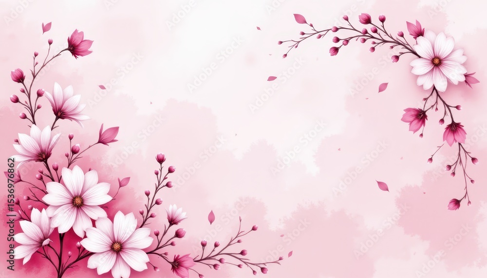 Stunning pink flowers background for design and creative projects beautiful Stunning pink flowers background for design and creative projects beautiful
