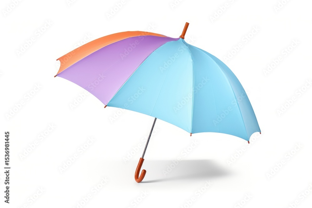 Obraz premium Umbrella white background protection sheltering.