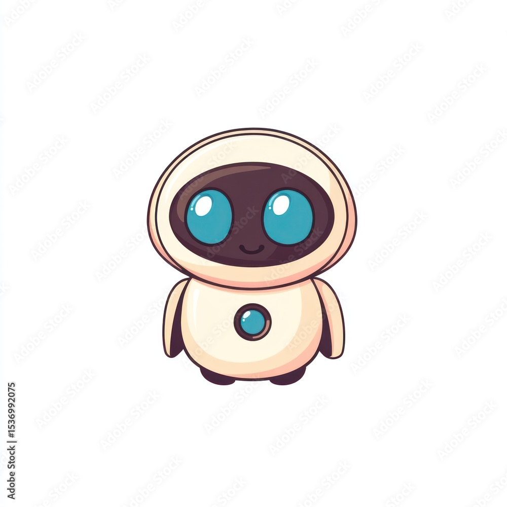 Cute cartoon robot (4) Cute cartoon robot (4)
