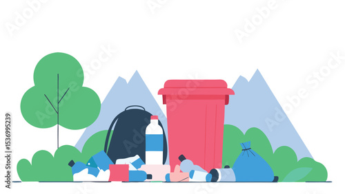 Reduce, Reuse, Recycle Protecting Our Mountains with Responsible Waste Disposal