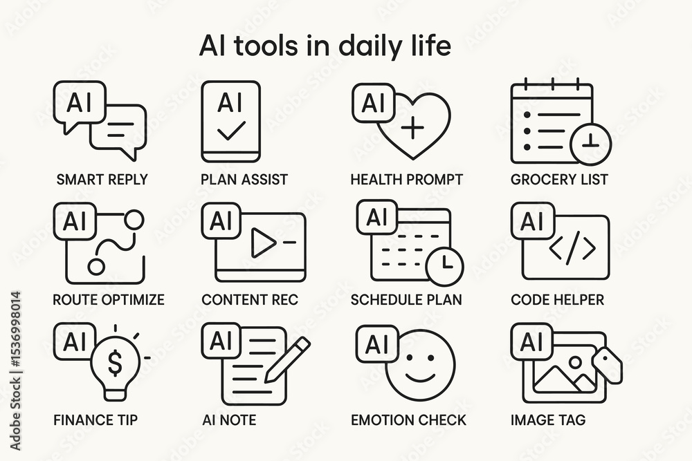 Ai tools for daily life: smart reply, plan assist, health prompt, grocery list Ai tools for daily life: smart reply, plan assist, health prompt, grocery list