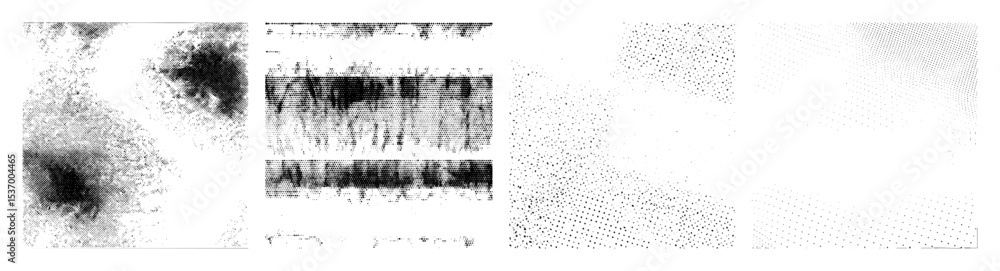 Fototapeta premium Vector Abstract vector featuring stylized figures and geometric .