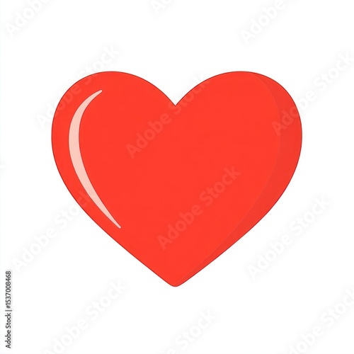 Free Download Red heart icon design valentine's romantic. - GFXLoad