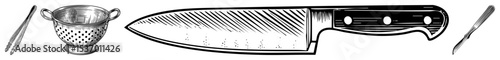 Vector Vintage firearm ammunition and tools .
