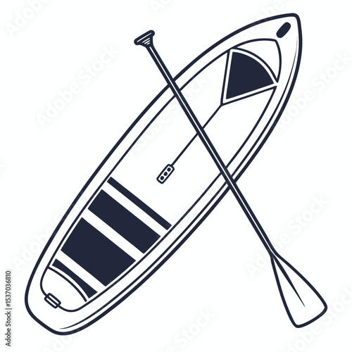 Stand up paddleboard paddle summer water sports recreation activity