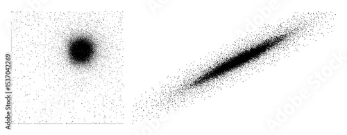 Vector Chaotic bifurcation diagram illustrates complex system dynamics.