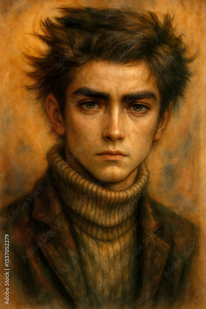 portrait of a young man portrait of a young man