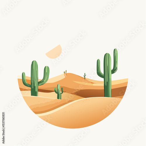 cactus in the desert