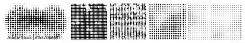 Vector Abstract typographic featuring varying dot and .