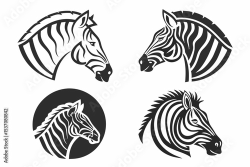 zebra vector illustration
