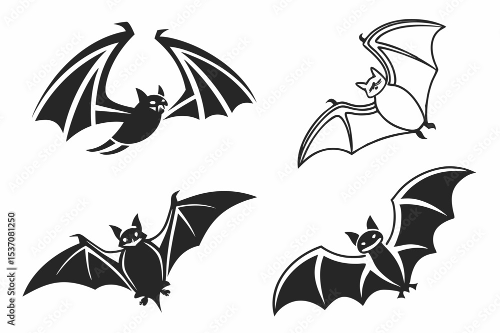 Naklejka premium bat