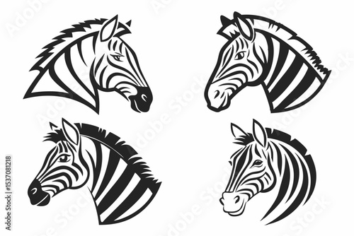 zebra vector illustration