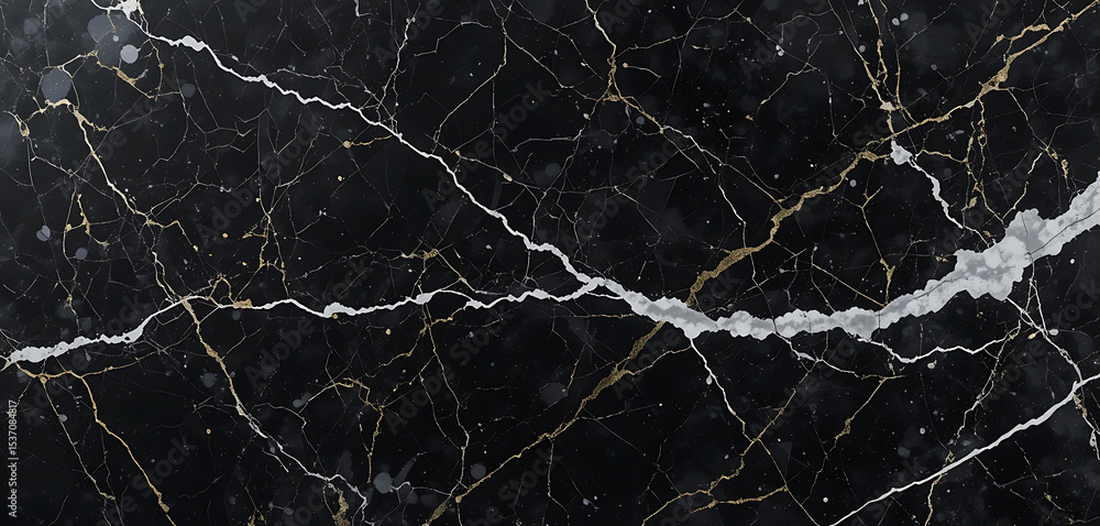 Elegant Black Marble Texture with Golden and White Veins High-Resolution Stock Photo for Design Projects Elegant Black Marble Texture with Golden and White Veins High-Resolution Stock Photo for Design Projects