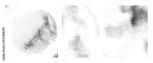 Vector Stylized astronaut portrait with helmet and space suit details.