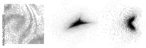 Vector Chaotic point distribution reveals complex and bifurcations.