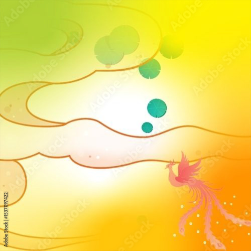 Abstract defocused background. Spring. Summer. Sea