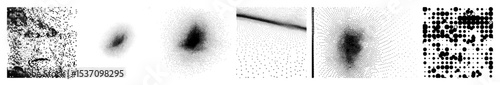 Vector Dynamic particle flows illustrate abstract data visualization concepts.