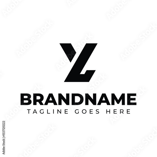 Free Download Letters YL or LY Monogram logo, suitable for any brand with YL or LY initials - GFXLoad
