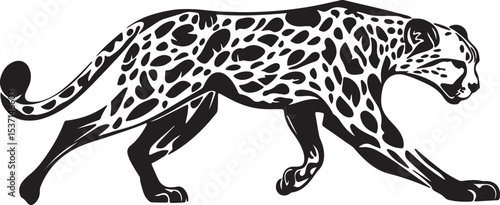 black panther vector